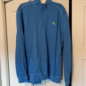 Men’s Tommy Bahama Nassau Half zip Pullover Sz XL